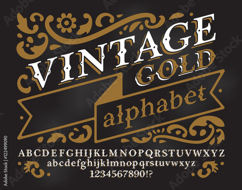 Retro Font set