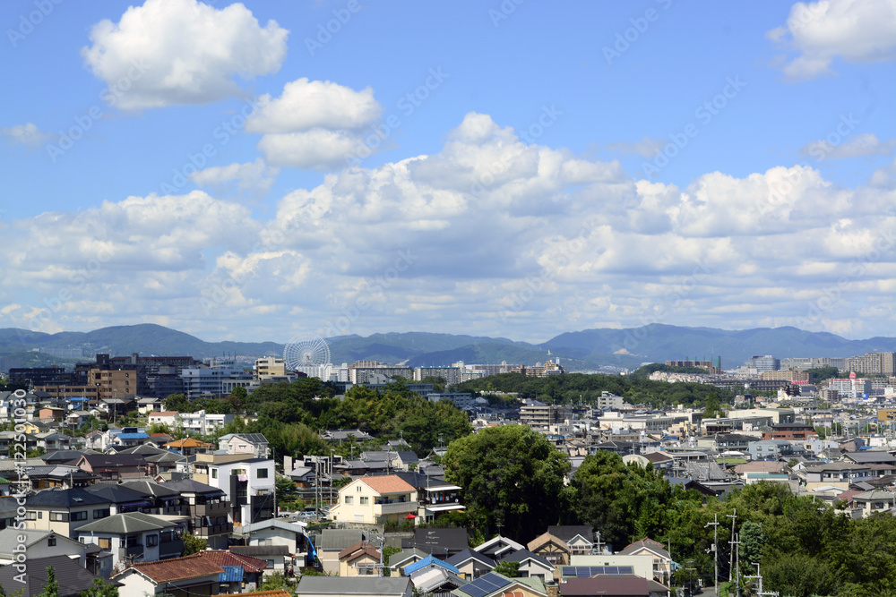 Obraz premium 大都市の風景