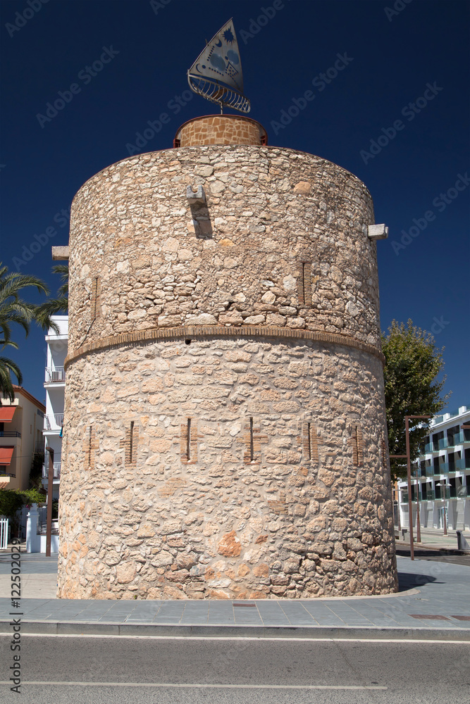 Fototapeta premium Torre Blava in Vilanova i la Geltru