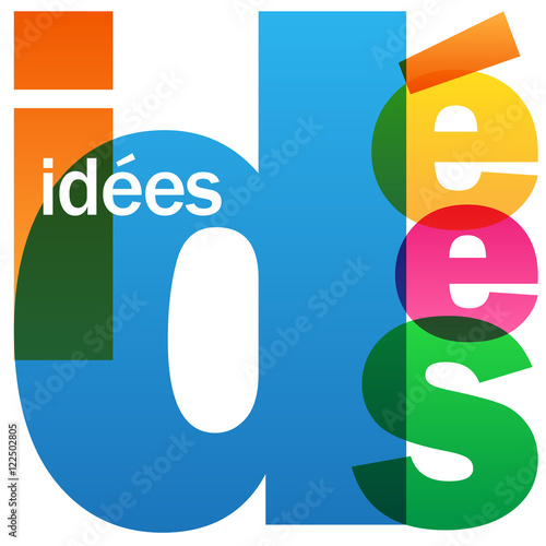 Icône Vecteur "IDEES" 