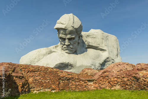 War monument to the brave, Brest fortress, Belarus