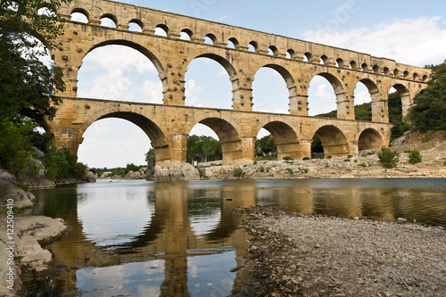 Pont du Gard near Nimes, France 