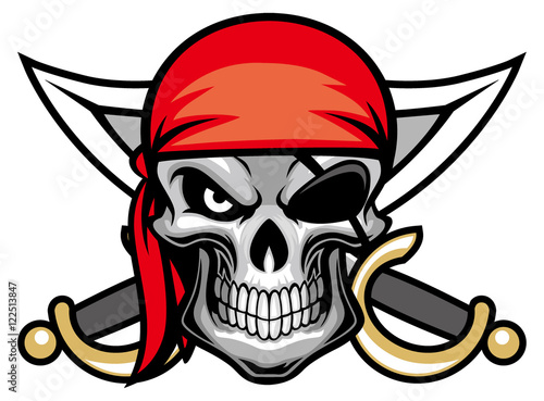 skull pirate head