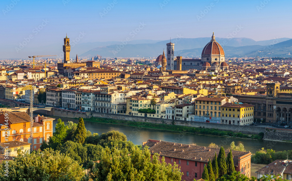 Florence city skyline, Italy