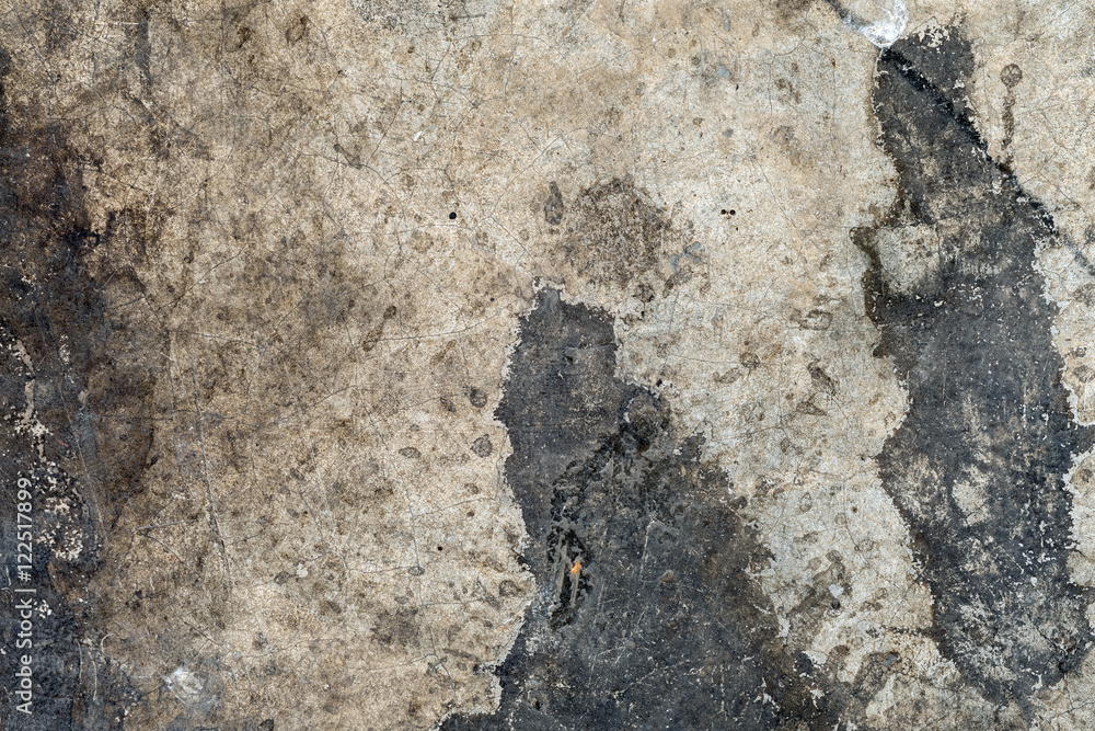 Fototapeta premium Stain on old cement texture