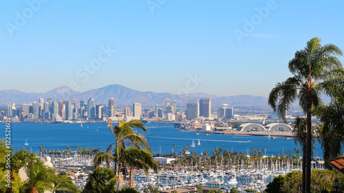 San Diego Harbor Skyline Panorama