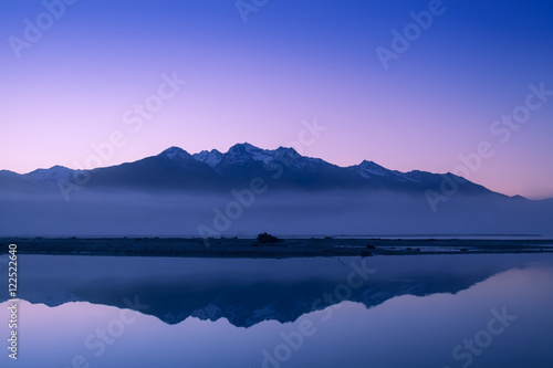 Mountain peak in New Zealand © nopparatk