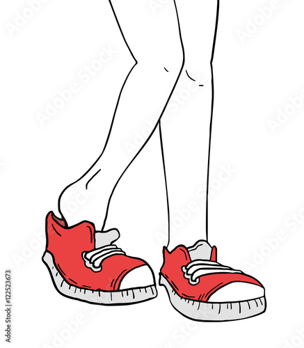 Shoes illustration