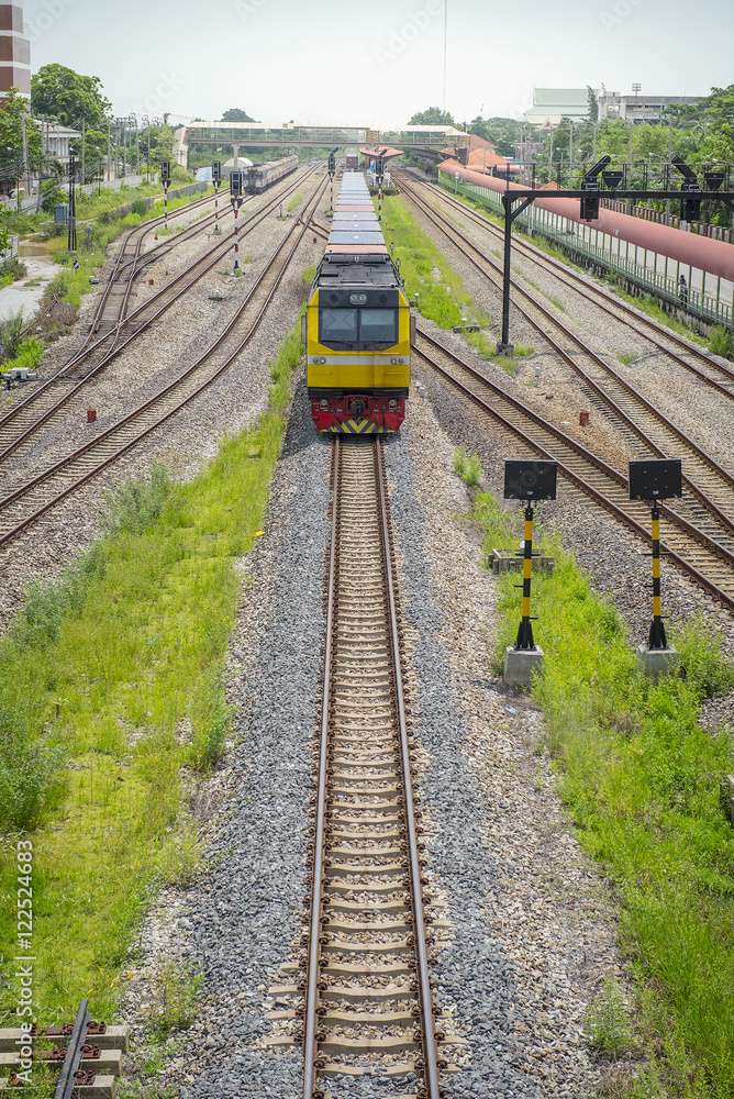 Naklejka premium Diesel Train