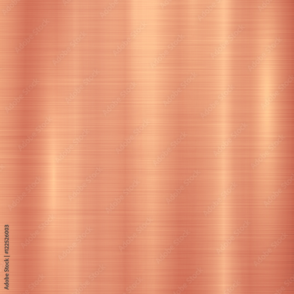 Bronze metal technology background with polished, brushed metal texture, chrome, silver, steel, aluminum, copper for design concepts, web, prints, posters, wallpapers, interfaces. Vector illustration. - obrazy, fototapety, plakaty 