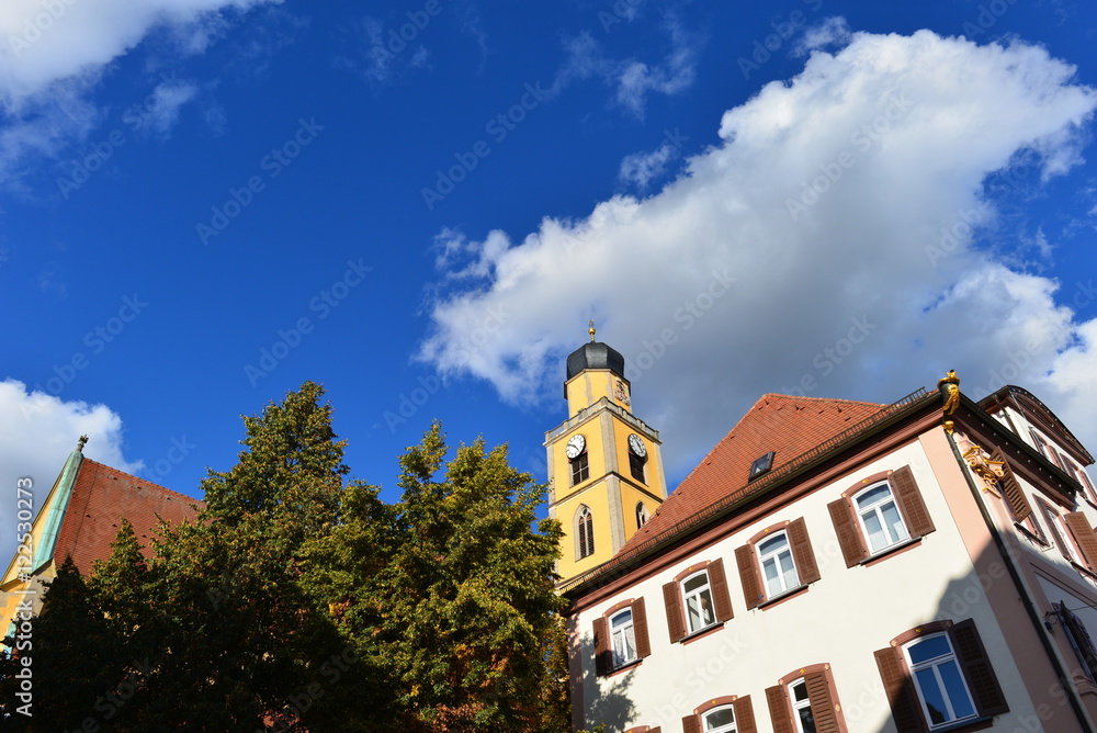 Fototapeta premium Marktplatz Bad Mergentheim