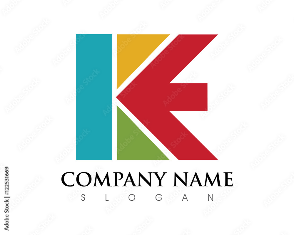 K Letter Arrow Logo K Letter Arrow Logo