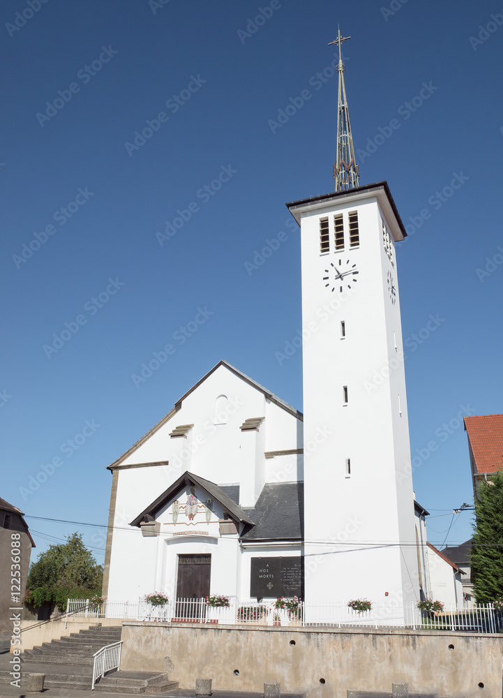 Kirche in Diffenbach les Hellimer