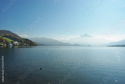 The Schafberg from Mondsee