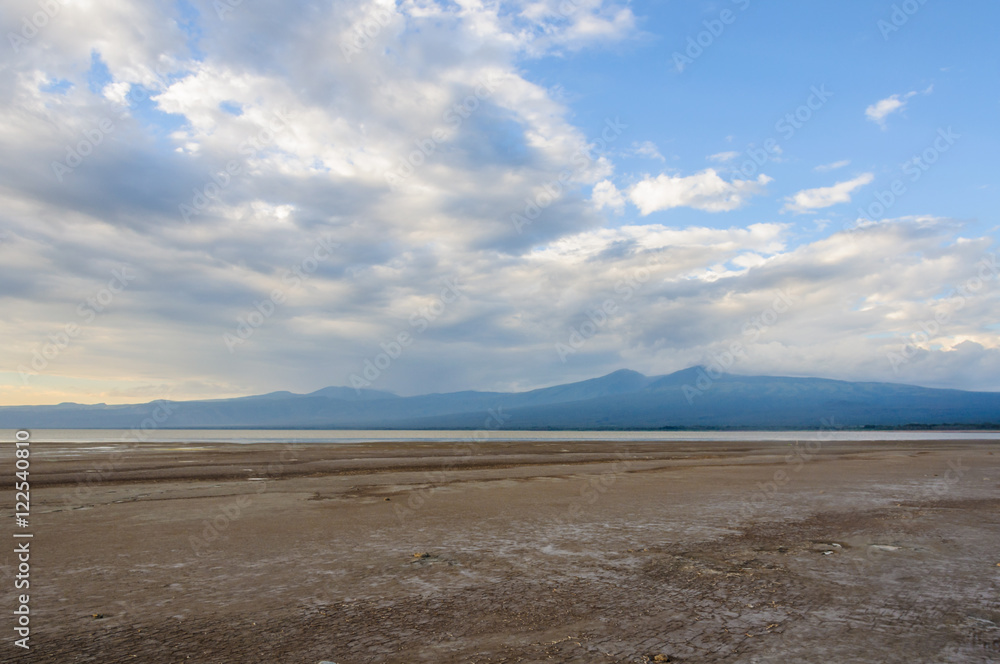 Clouds before sunset at Lake Eyasi, Tanzania Clouds before sunset at Lake Eyasi, Tanzania