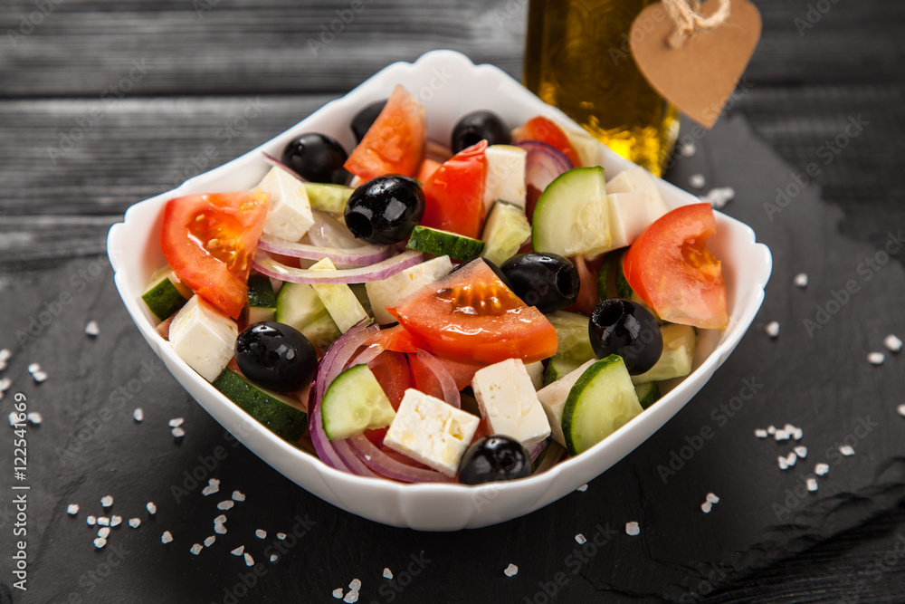 Delicious greek salad Delicious greek salad