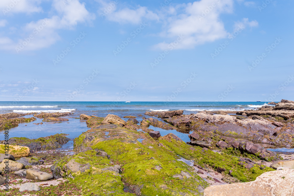 rocas en la playa