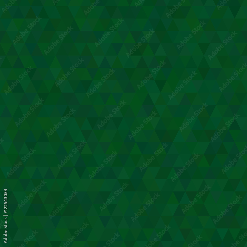 Green triangles geometric seamless pattern Green triangles geometric seamless pattern