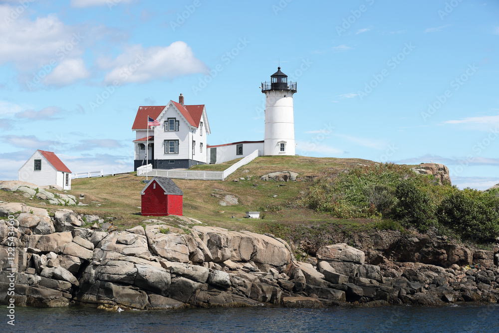 Nubble Lighthouse in Kittery Maine