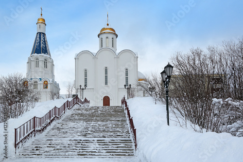 Church of the Savior on the waters, Murmansk, Russia