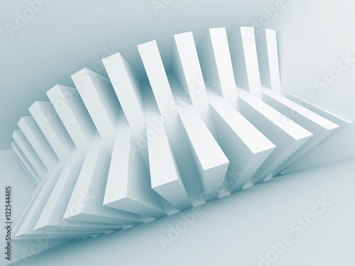 Architecture White Abstract Design Background