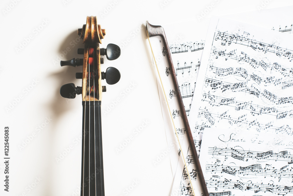 Naklejka premium Music concept