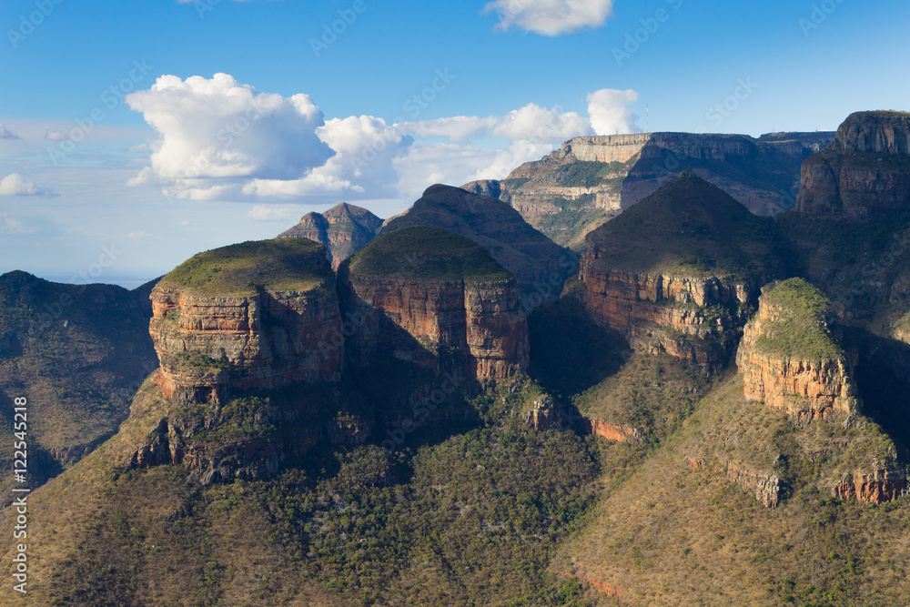 The Three Rondavels view, South Africa