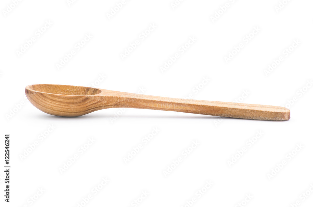 Wooden Spoon isolated on white background Wooden Spoon isolated on white background
