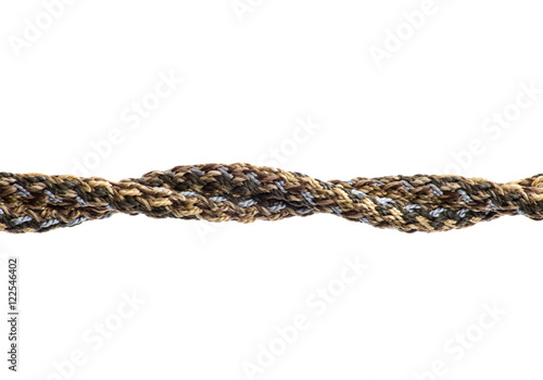 ropes on white background