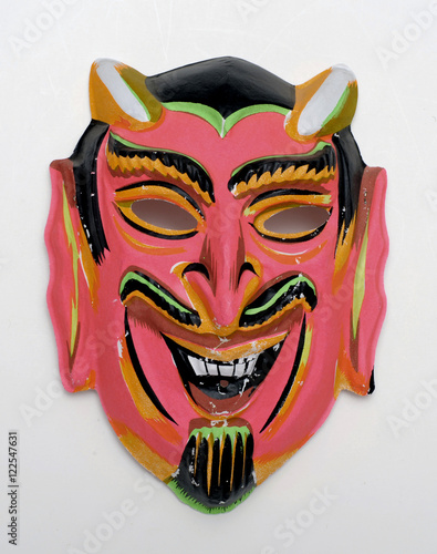 Plakat Devil Vintage halloween Mask