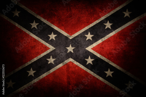 Grunge Confederate flag