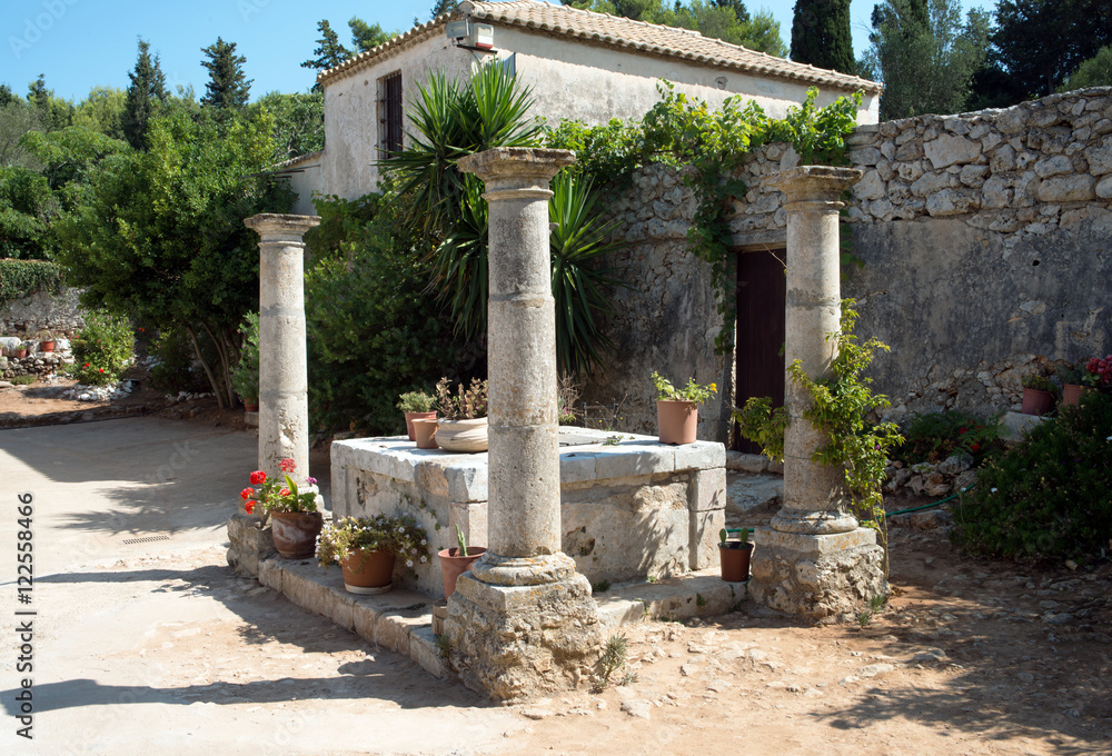 Fototapeta premium Virgin Anafonitria Monastery, Zakynthos, Greece