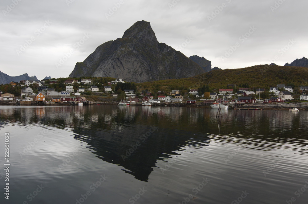Reine is a fishing village and the administrative center of the municipality of Moskenes in Nordland country, Norway.