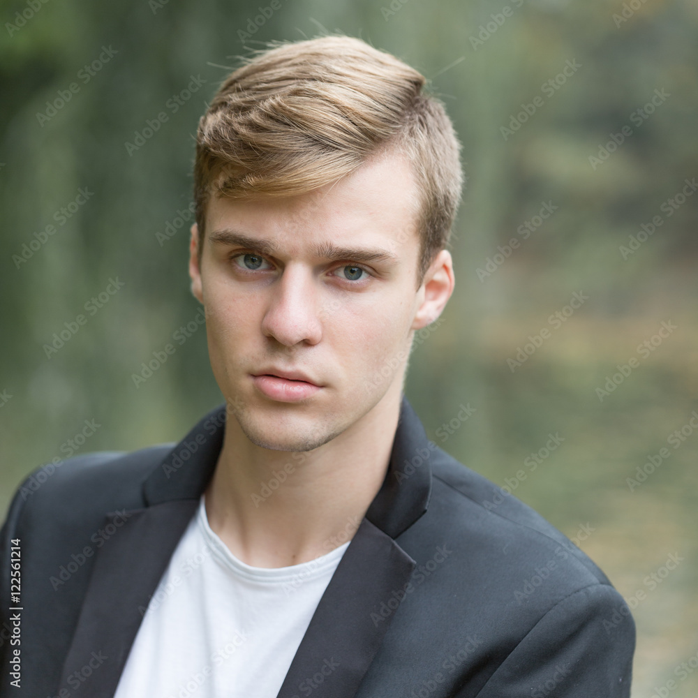 portrait of a young man