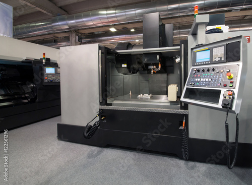 Machine tools with Computer Numerical Control (CNC) photo