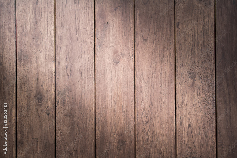 Naklejka premium Wood texture pattern or wood background for interior or exterior design with copy space for text or image.