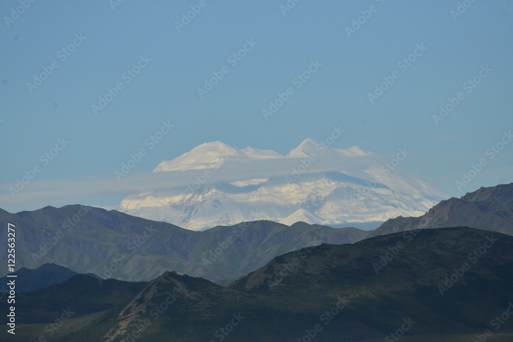 Denali mountain in Alaska