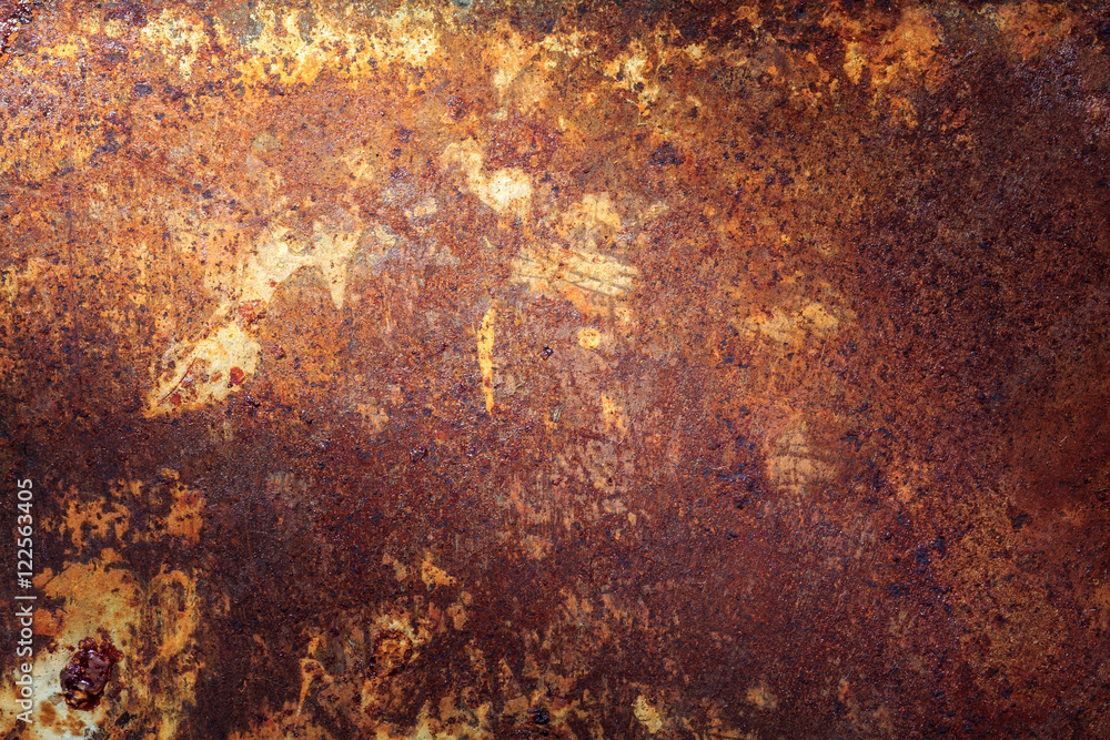 Rusty metal texture or rusty metal background. Grunge retro vintage of rusty metal plate for design with copy space for text or image. Rusty metal texture or rusty metal background. Grunge retro vintage of rusty metal plate for design with copy space for text or image.