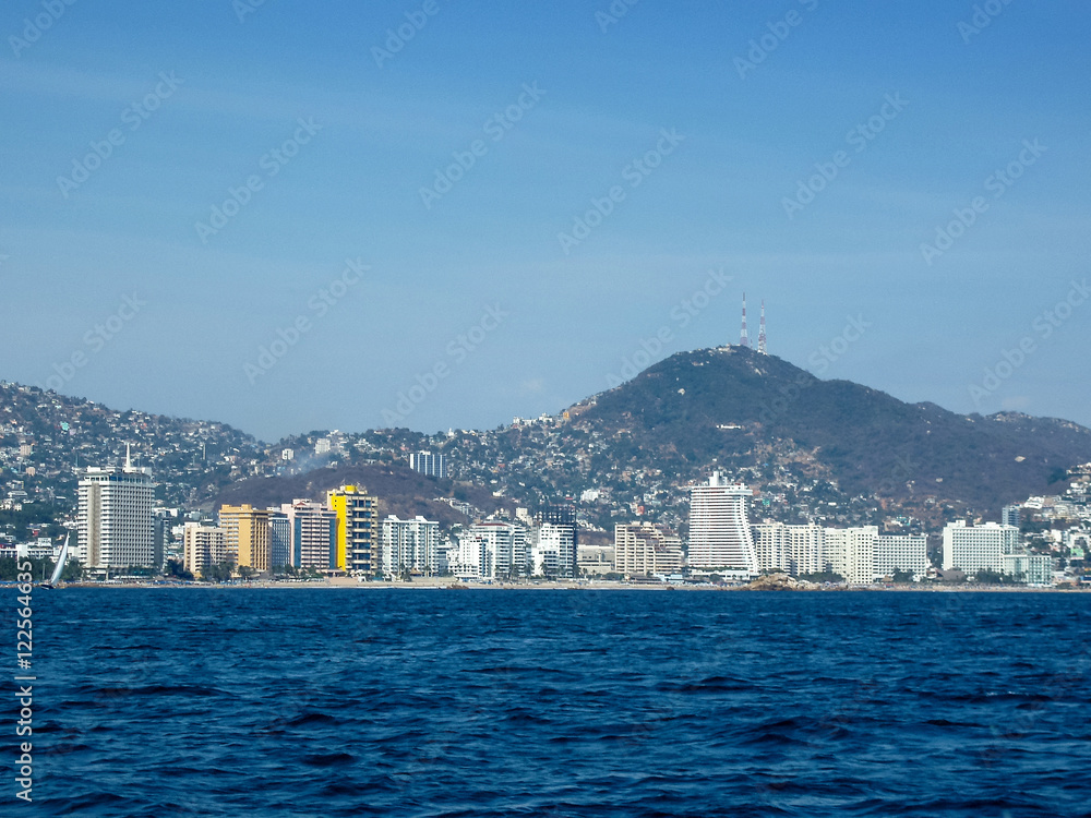 Seaside of Acapulco