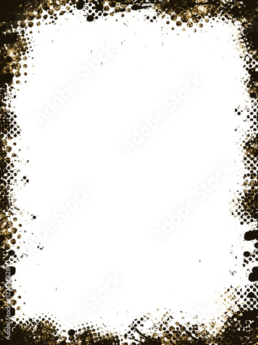 Abstract Halftone Grunge Background