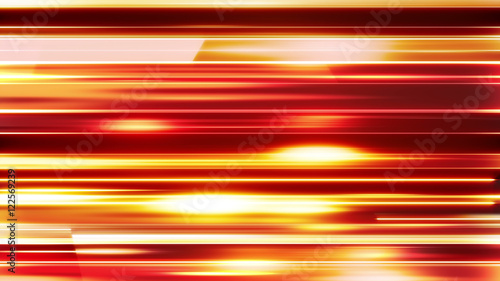 blurred red data stream