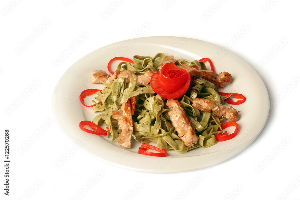 Sebzeli Tavuklu Penne Sebzeli Tavuklu Penne