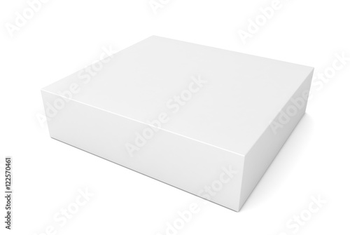 blank retail product box 3d illustration