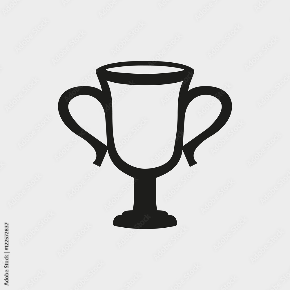 champions cup icon stock vector illustration flat design champions cup icon stock vector illustration flat design