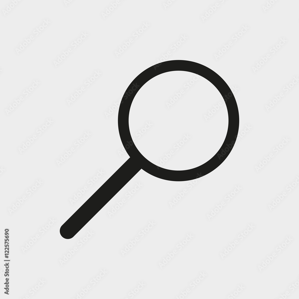 search icon stock vector illustration flat design search icon stock vector illustration flat design