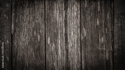 Old dark wood texture, abstract background.