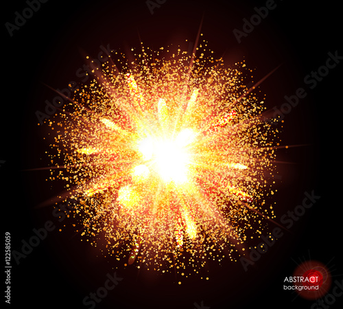 Fotografie, Tablou Explosion of supernova