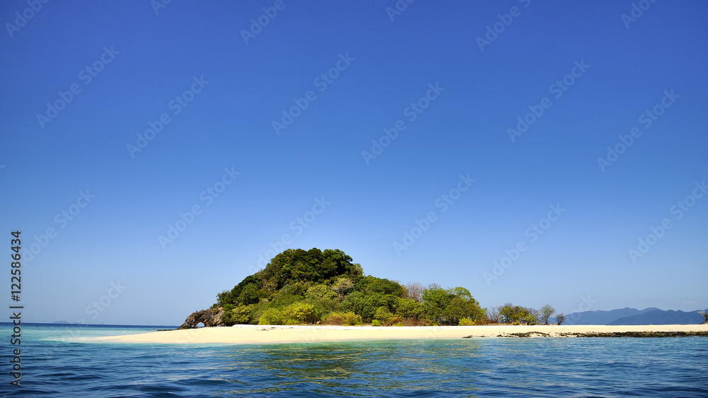 Koh Kai island unseen at Satun Thailand.