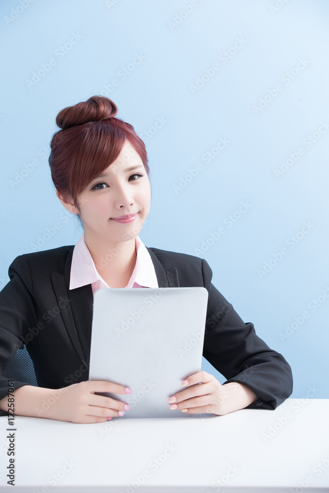 business woman use tablet business woman use tablet