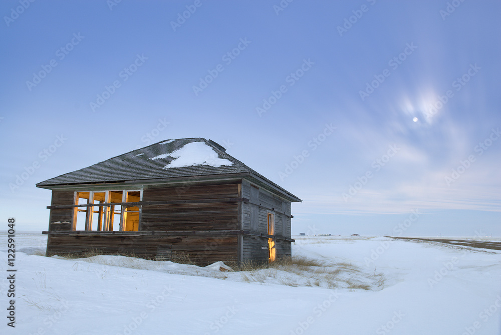 Abandoned house near Foremost, Alberta, Canada Abandoned house near Foremost, Alberta, Canada
